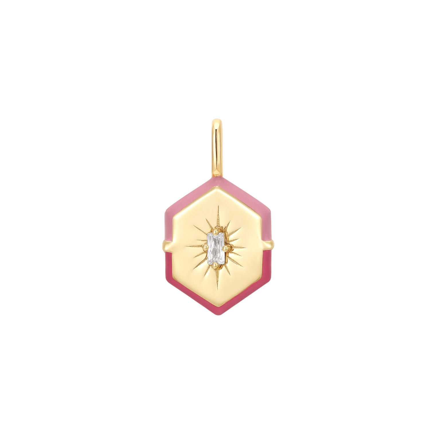  Pop Charms - Pendants - Silver / 14kt GP - Zirconia